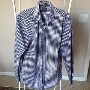 J. Crew Blue Gingham Men's Shirt